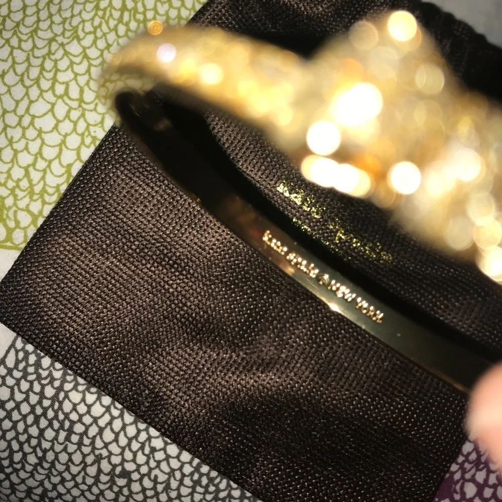 HP🎉 NEW Kate Spade ♠️ Moon River Glitter Bangle